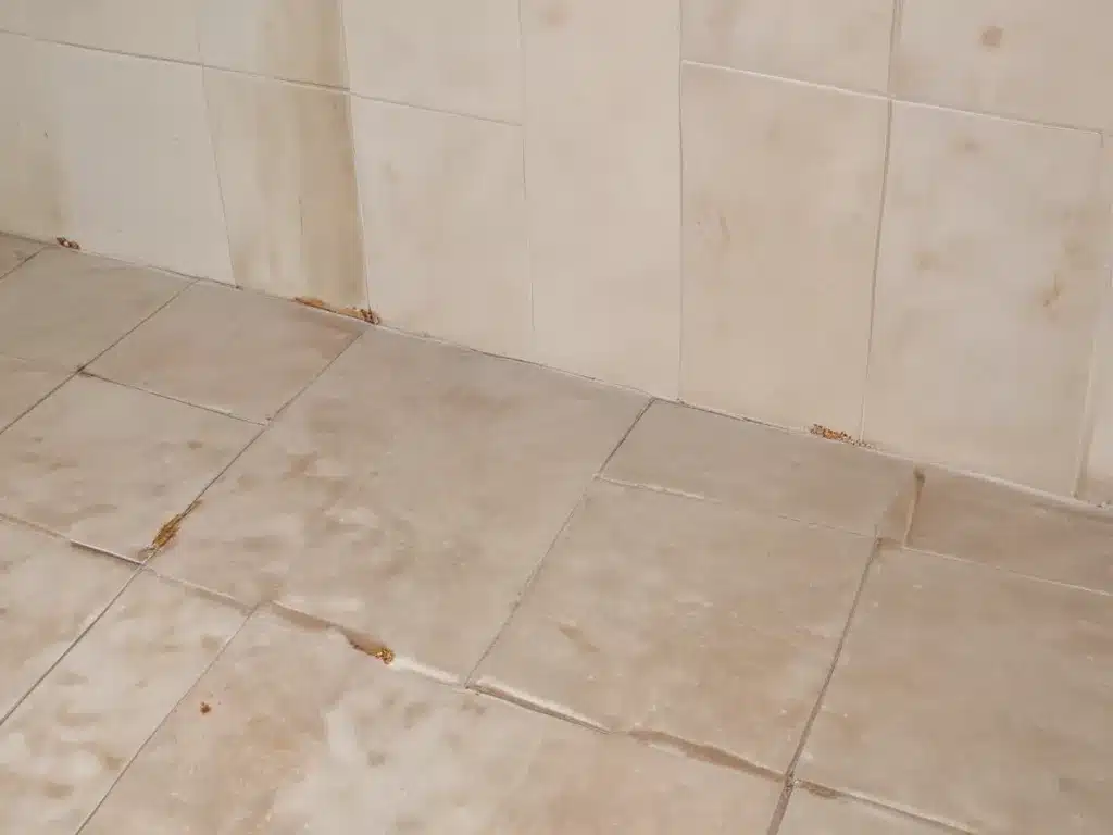 Magic Solution for Dingy Tile Grout