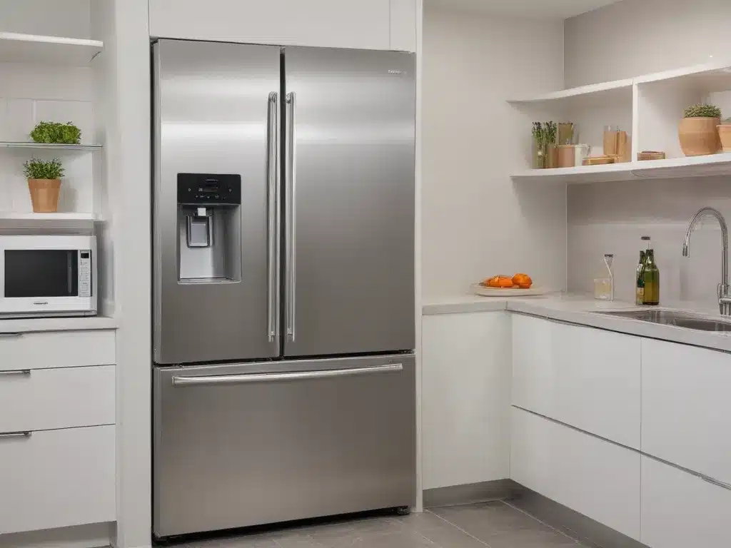 Maintain a Spotless Fridge with Fingerprint Resistant Doors