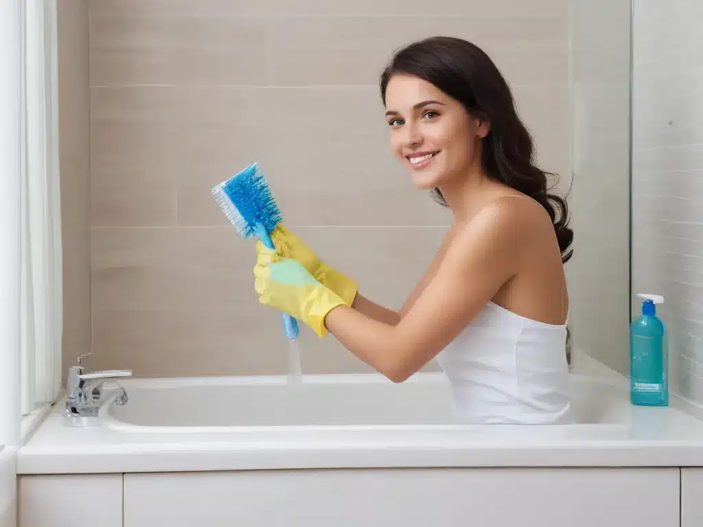 Make Cleaning the Bathroom a Breeze