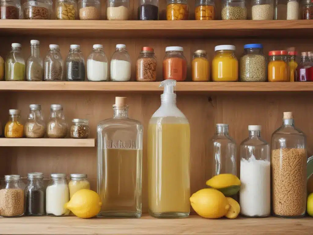 Make Natural Cleaners From Your Pantry