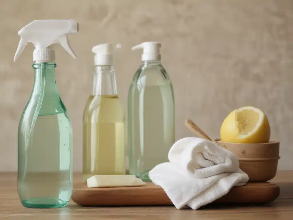 Make Natural Cleaning Products Yourself