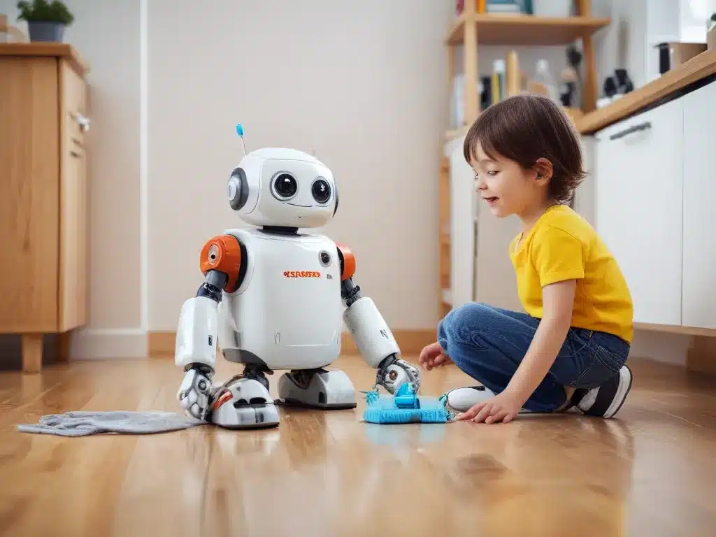 Make Tidying Fun For Kids With Cute Cleaning Robots