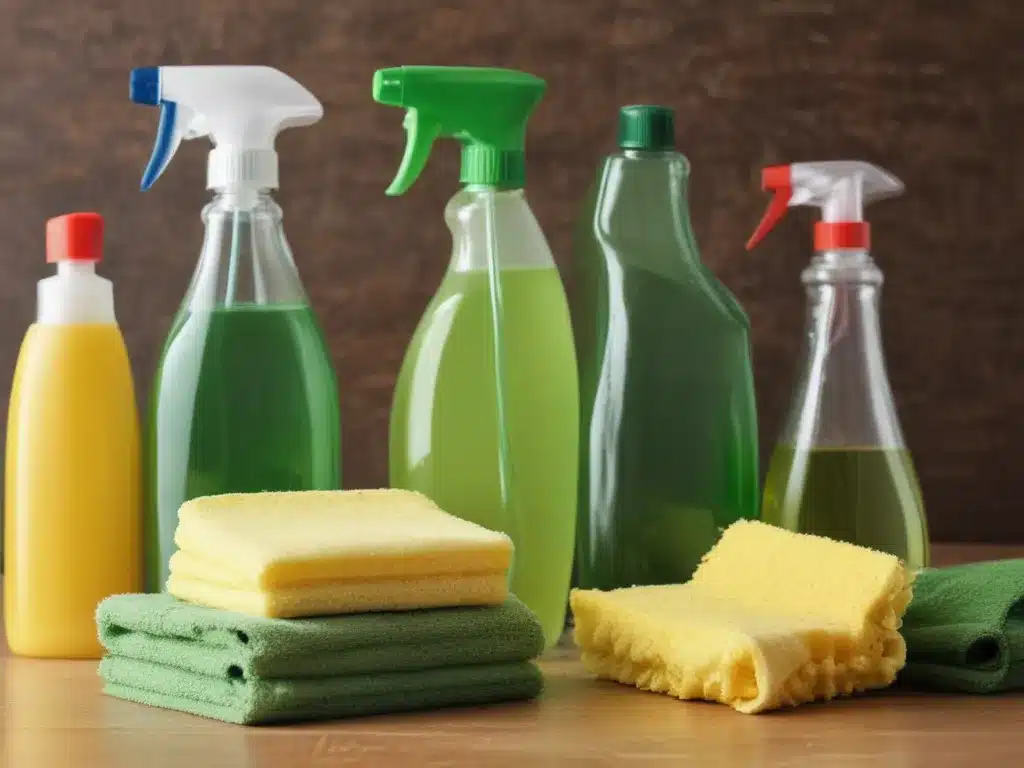 Make Your Own Green Cleaning Supplies