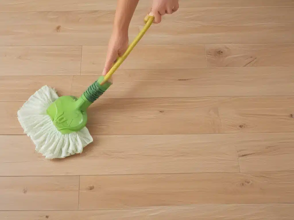 Make Your Own Natural Floor Cleaner in a Flash