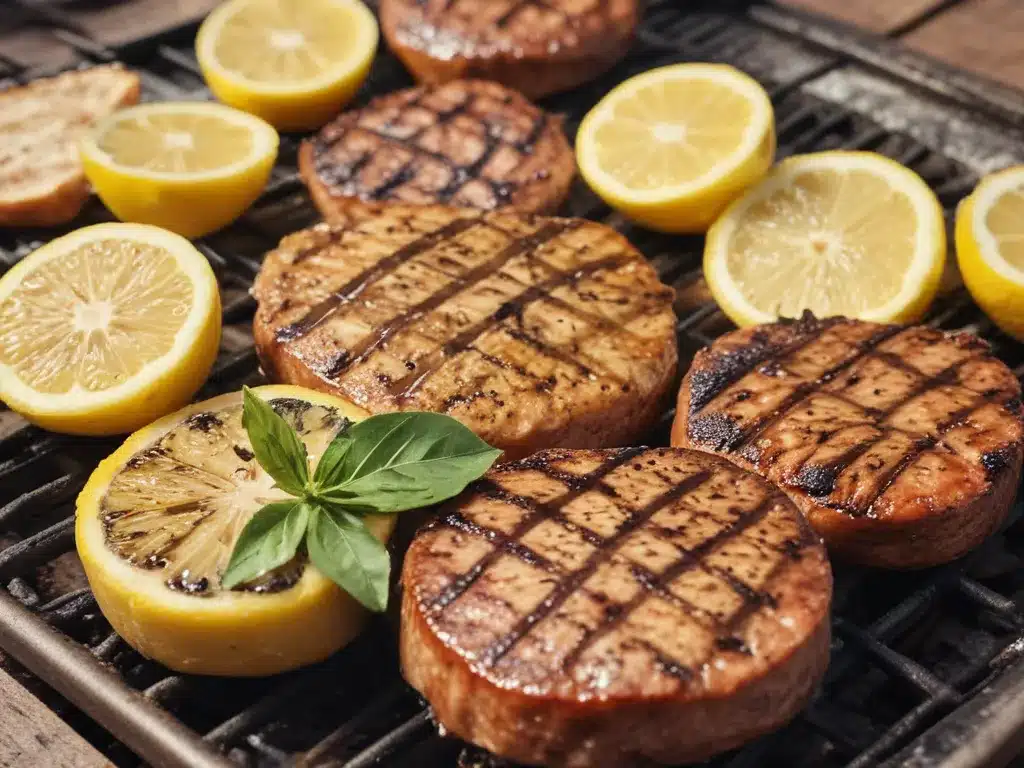 Make a Natural Grill Cleaner from Vinegar and Lemon