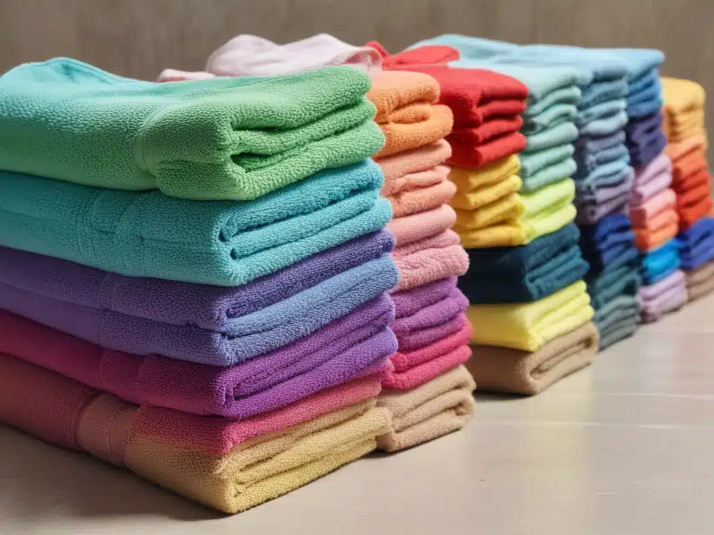 Microfiber Towels Cut Down on Waste