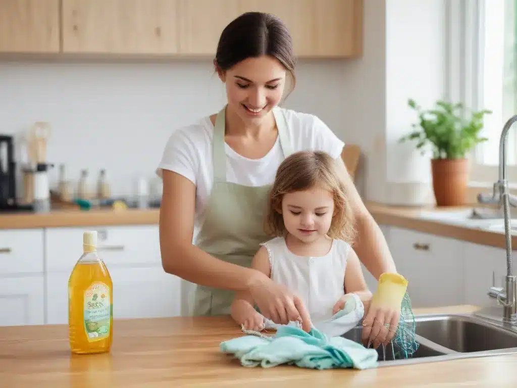 Natural Cleaning for a Healthy Family