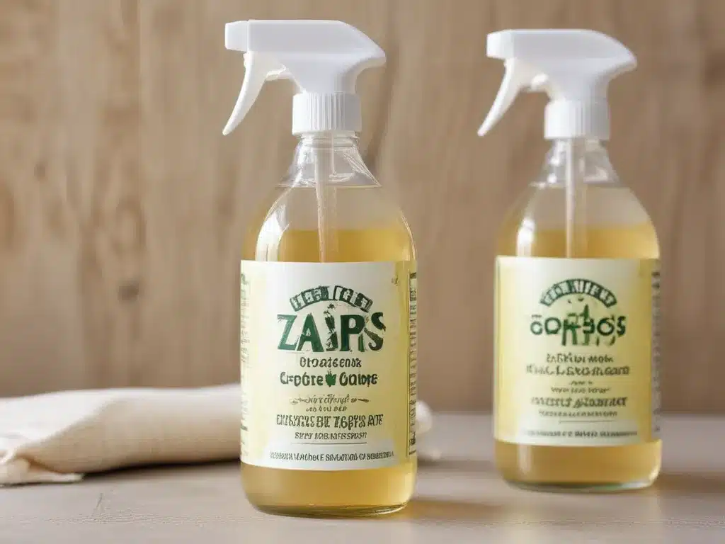 Natural Disinfectant that Zaps Germs Housewide