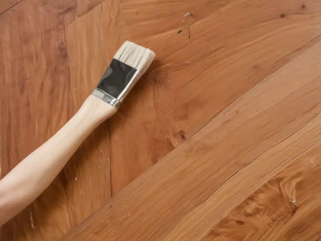 Natural Wood Polish for Furniture and Floors