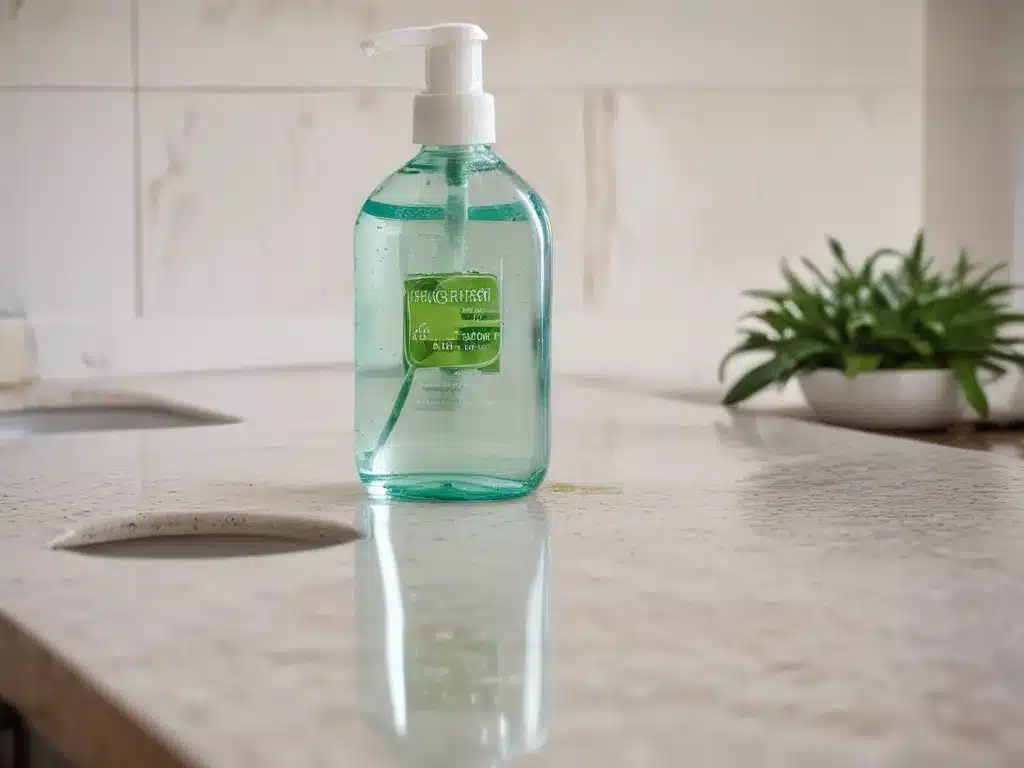 Naturally Sanitize Surfaces this Spring