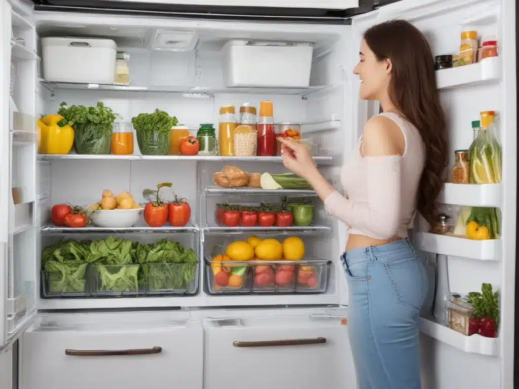 Organize Your Fridge, Eat Healthier