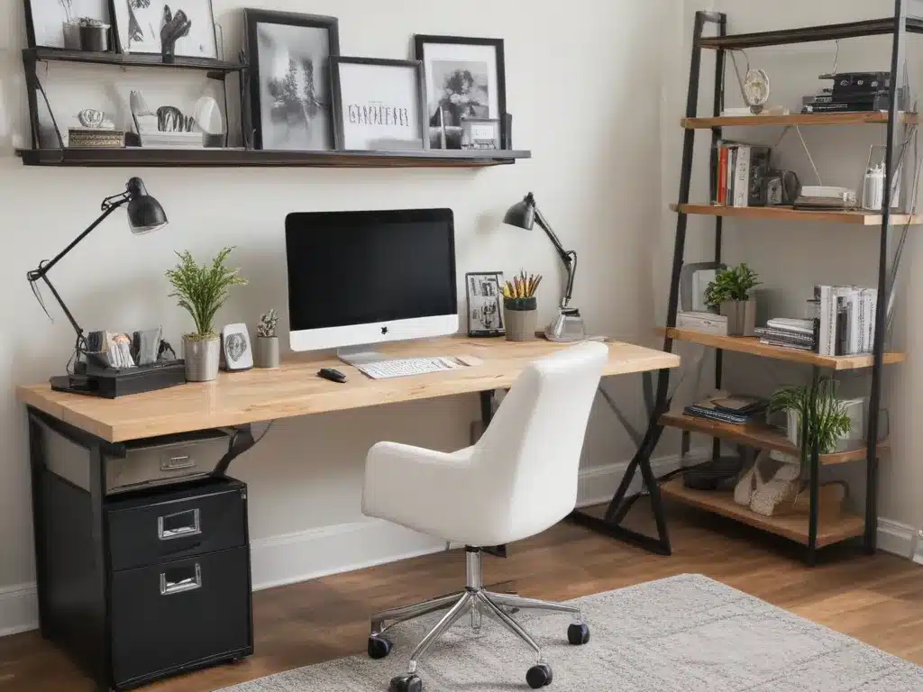 Organizing and Tidying Your Home Office Space