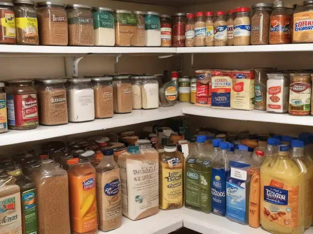 Pantry Staples for Frugal Cleaning