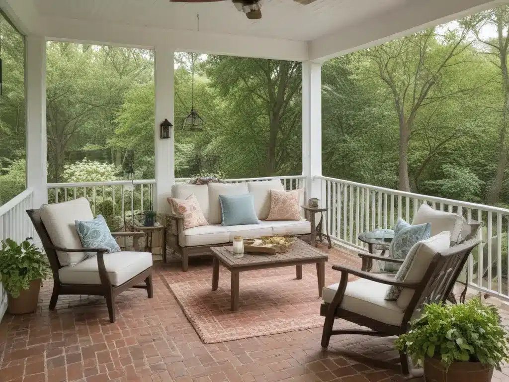 Perfect Porches – Prep Outdoor Living Areas for Spring Perfect Porches – Prep Outdoor Living Areas for Spring