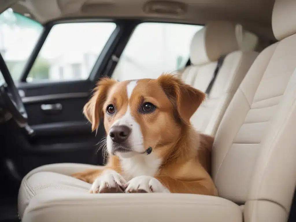 Pet Odor Removal From Car Interiors