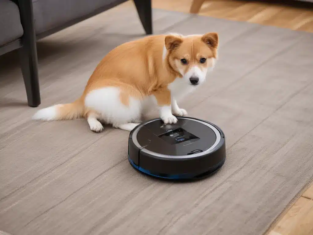 Pick Up Pet Hair Automatically with Robot Vacs