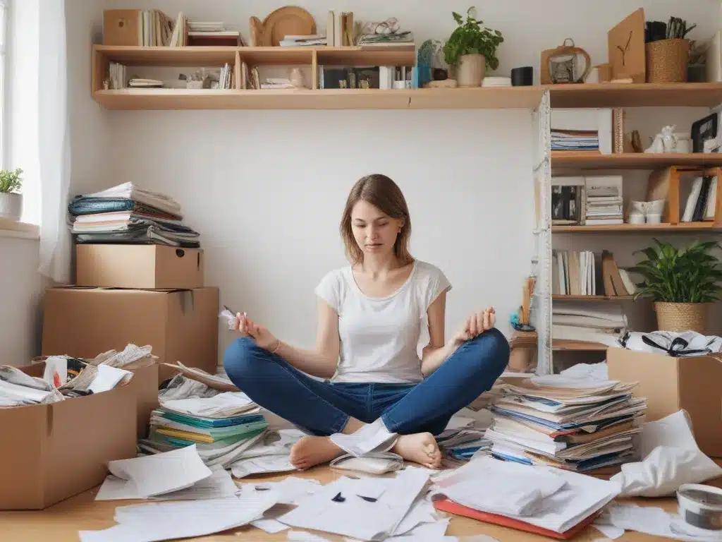 Reduce Clutter, Reduce Stress