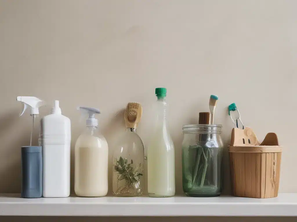 Reduce Your Cleaning Waste: A Zero Waste Journey