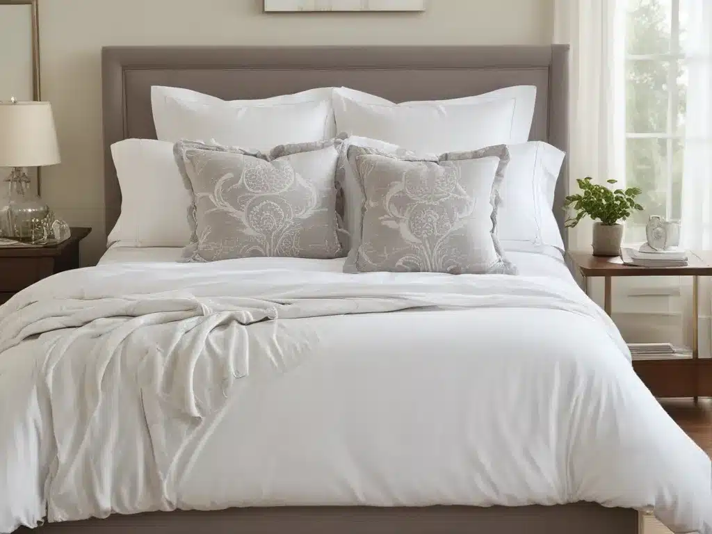 Refresh Bedding and Pillows