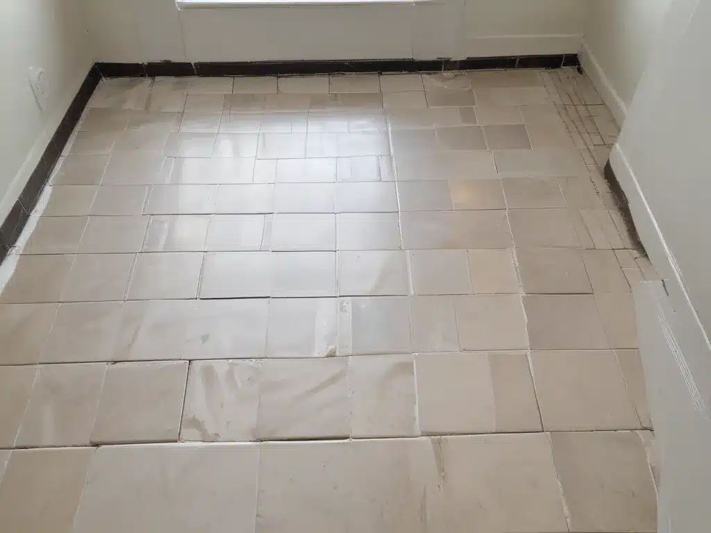 Refresh Dingy Tile Grout