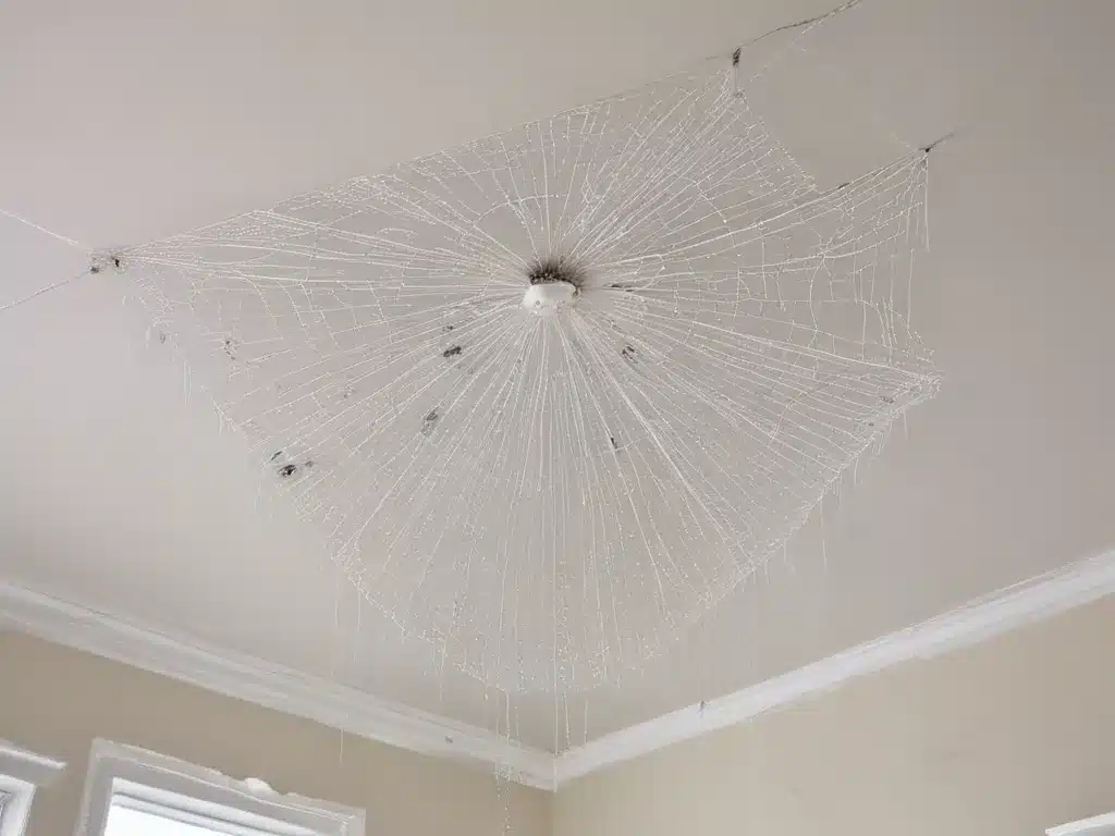 Remove Ceiling Cobwebs