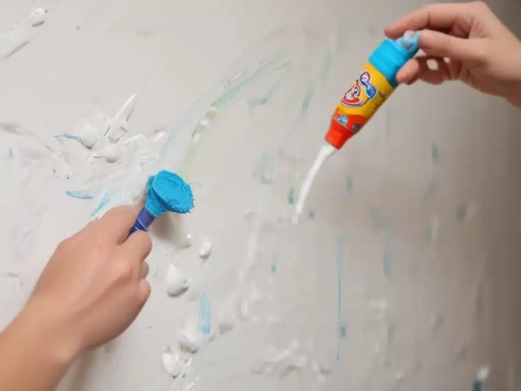 Remove Crayon Marks from Walls with Toothpaste