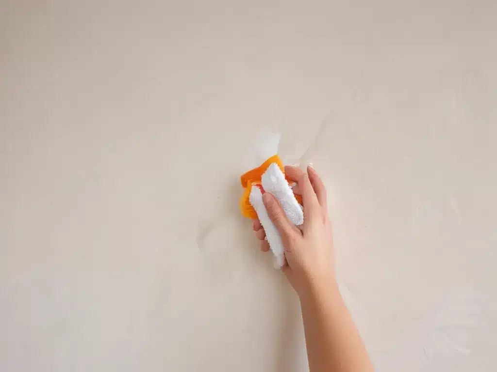 Remove Grease and Grime from Walls