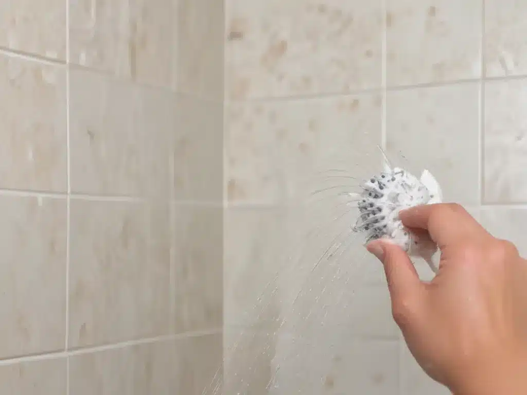 Remove Stubborn Shower Soap Scum Buildup with DIY Sprays