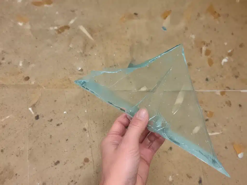 Removing Broken Glass and Sharps