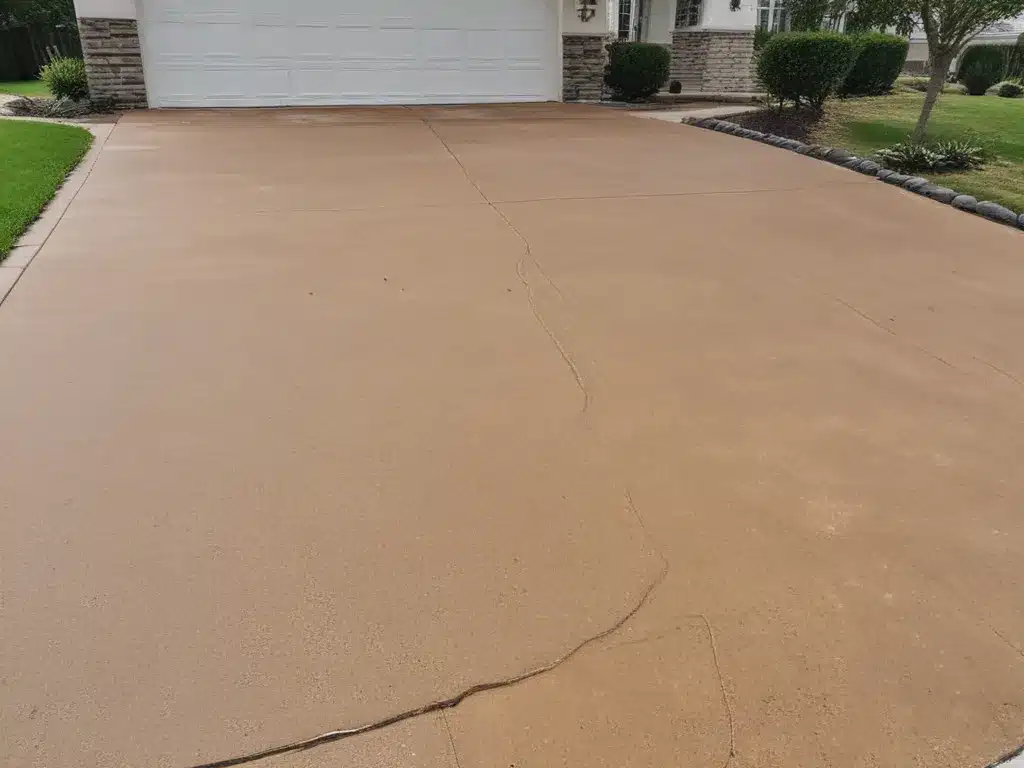 Removing Driveway Stains