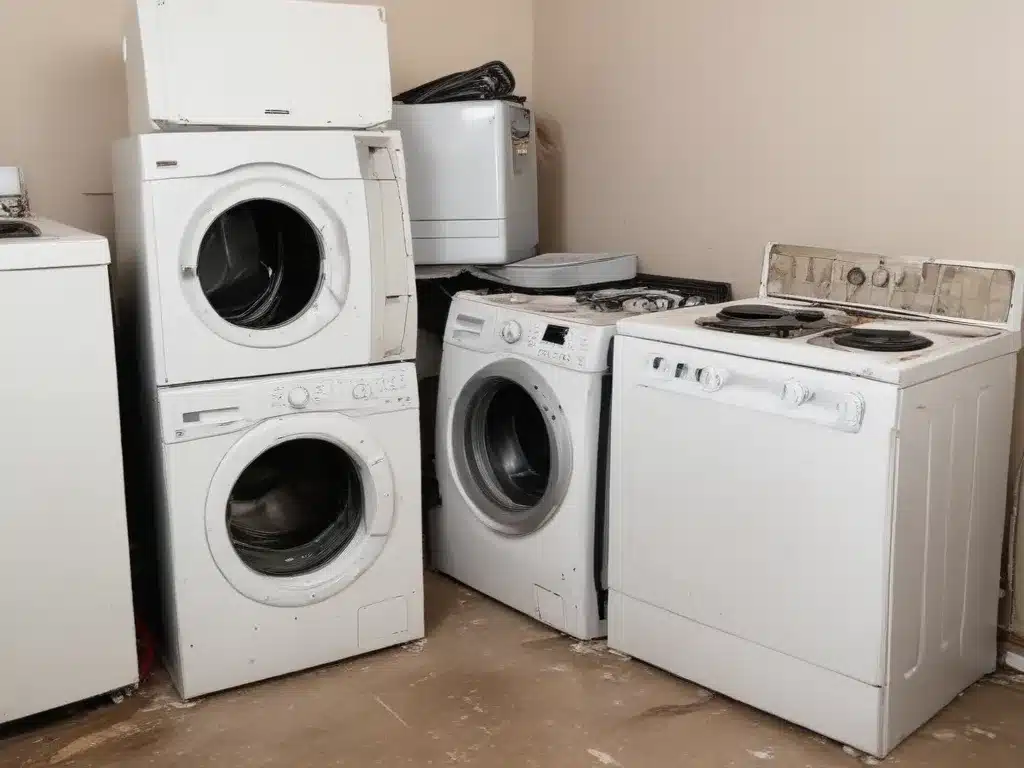Removing Old Appliances