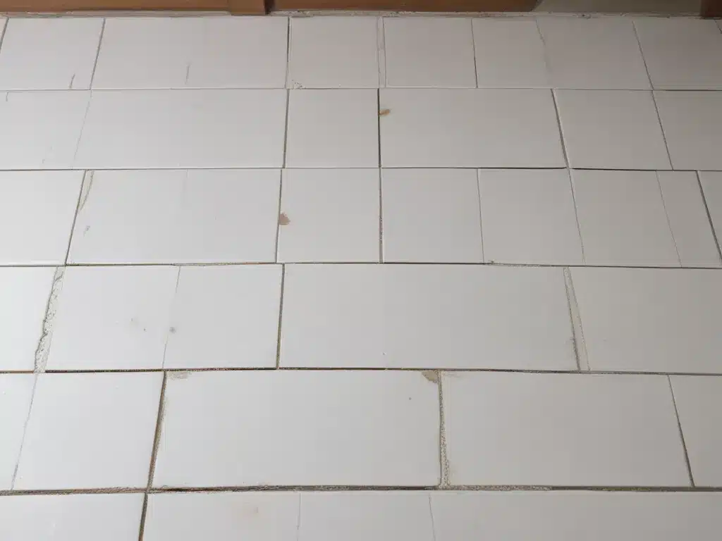 Restore Dingy Grout to White With Homemade Cleaners