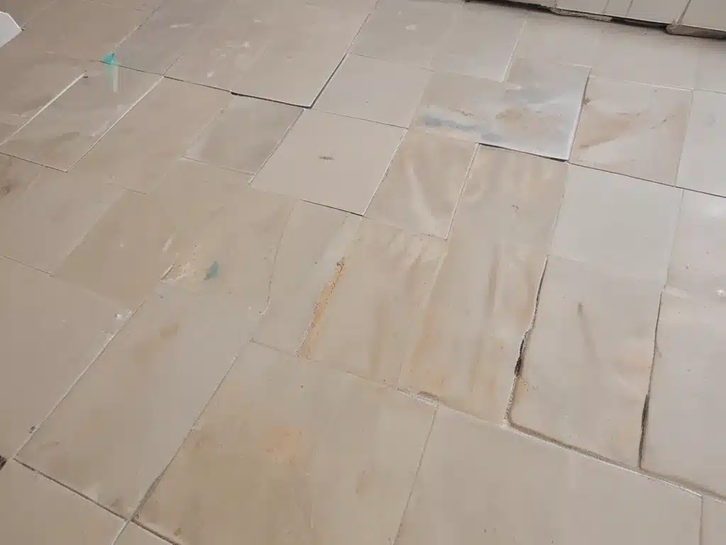 Restore Dingy Tiles and Grout