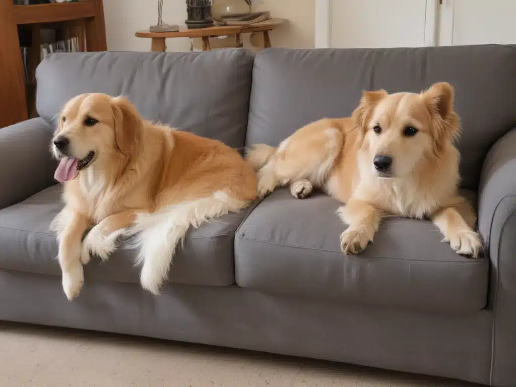 Restore Sofas After Pet Clawing