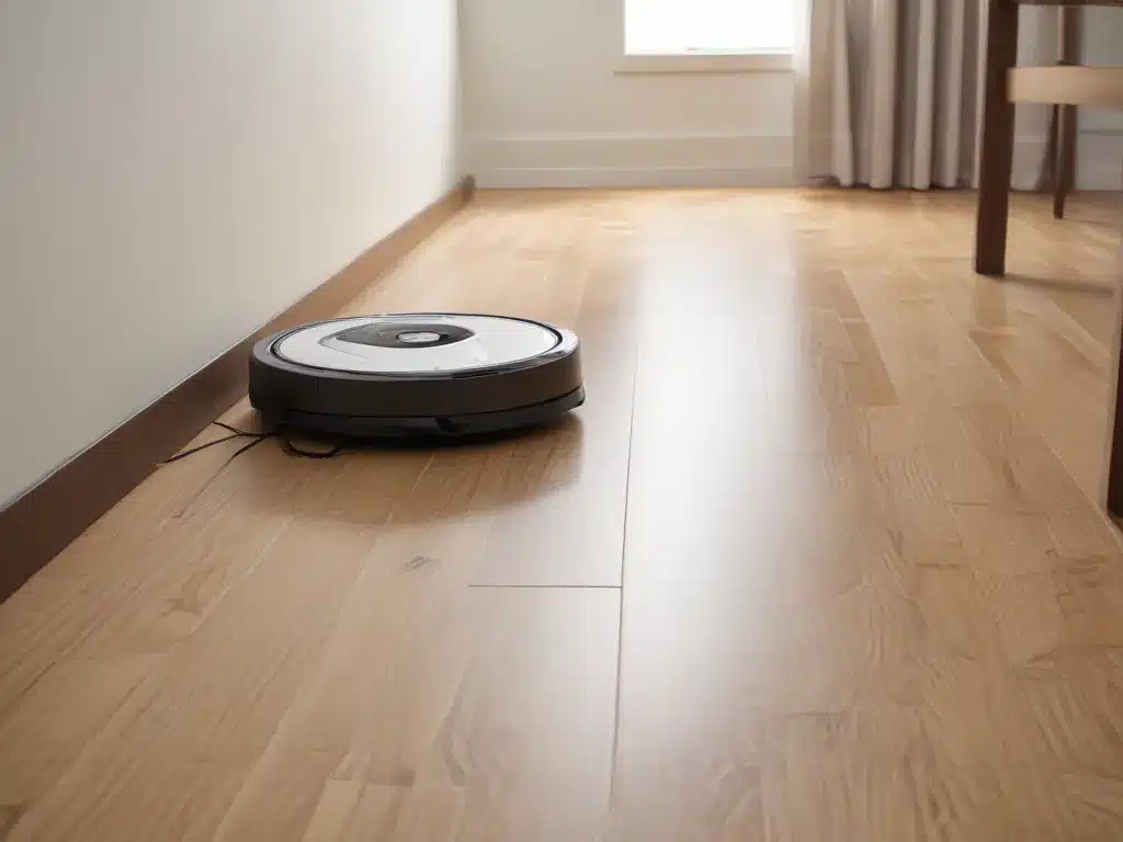 Robotic Vacuums Cut Cleaning Time in Half