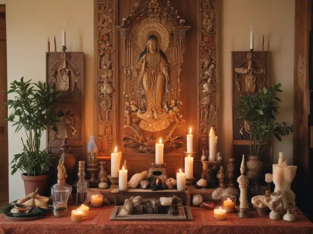 Sacred Space: Altars, Shrines and Spiritual Cleansing