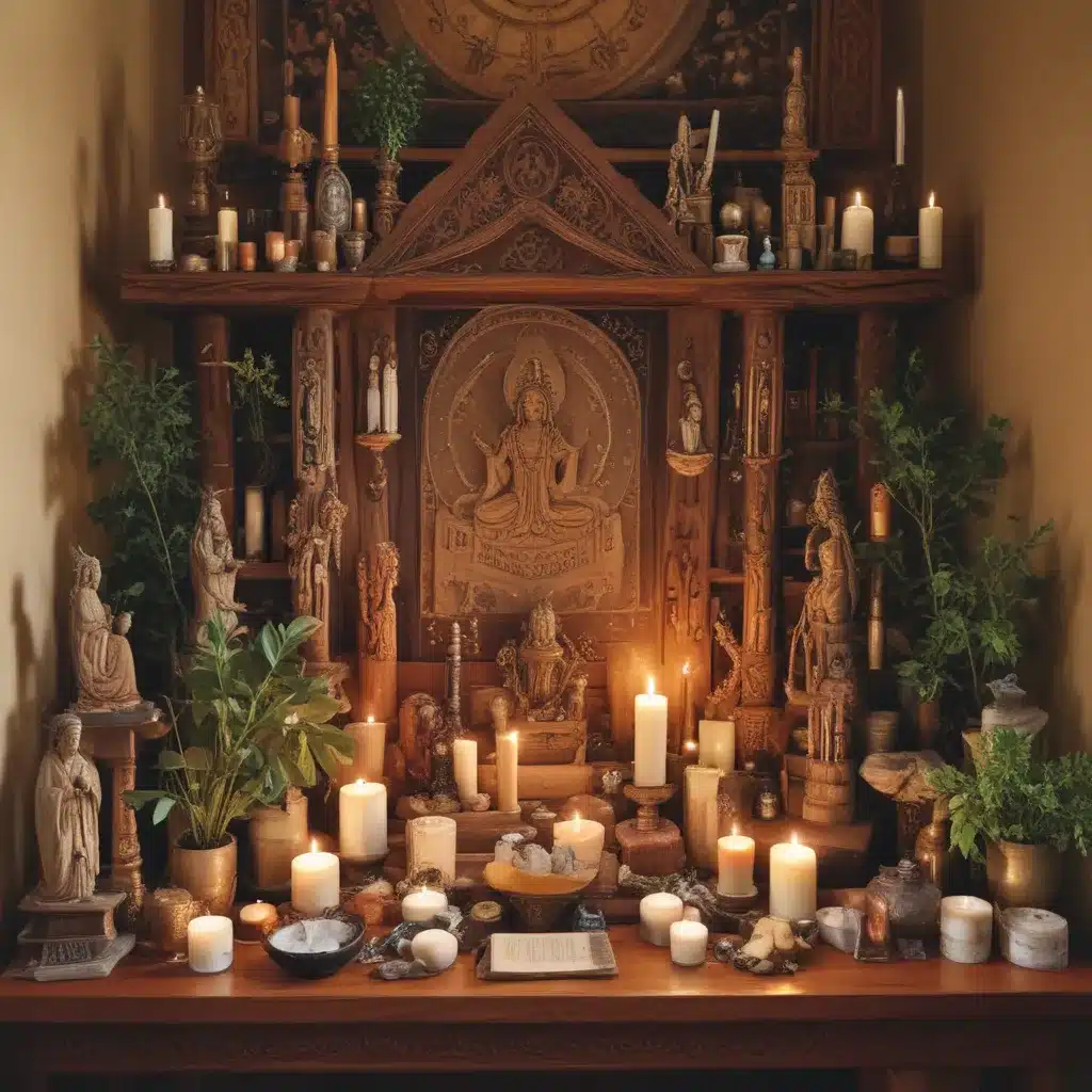 Sacred Spaces: Altars, Shrines and Spiritual Cleansing