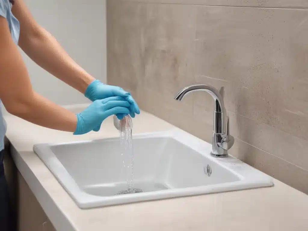 Sanitize and Disinfect High-Touch Surfaces