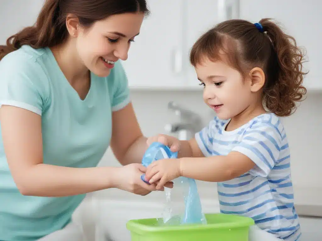 Sanitizing Kids Items