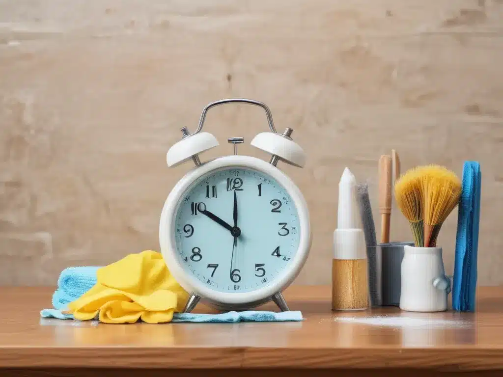 Save Time With Cleaning Hacks