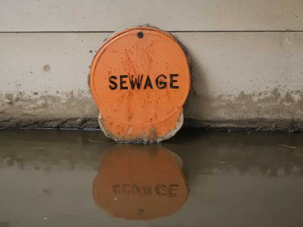 Sewage Cleanup Tips