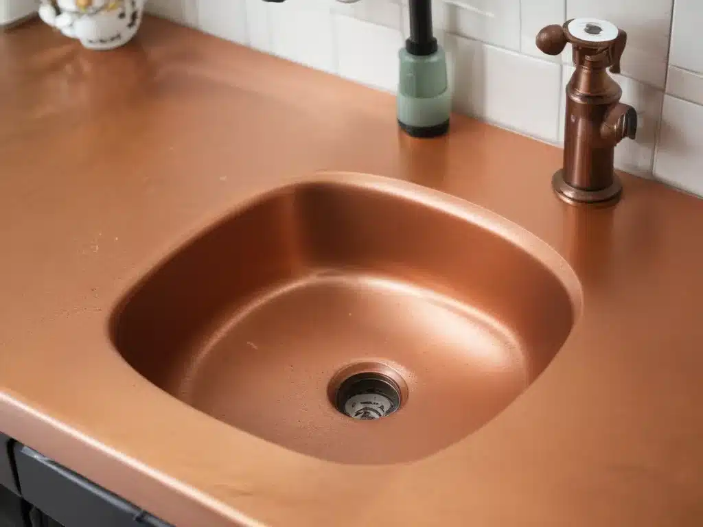 Shine Your Sink with Copper Cleaning Pads