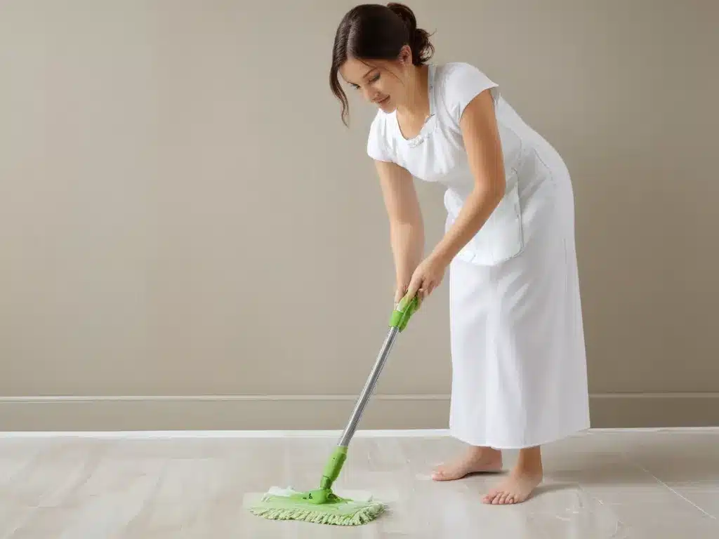 Shoo Germs Away with Green Cleaning