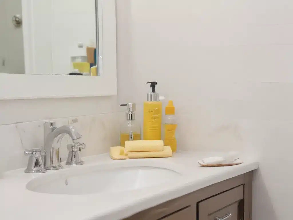 Simple Bathroom Cleaning Routine