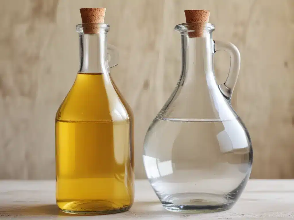 Skip the Chemicals with Vinegar Power
