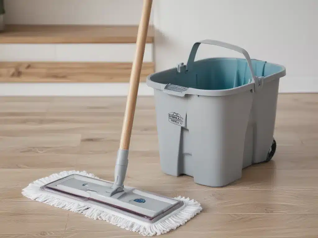 Skip the Mop Bucket with Self-Cleaning Mops