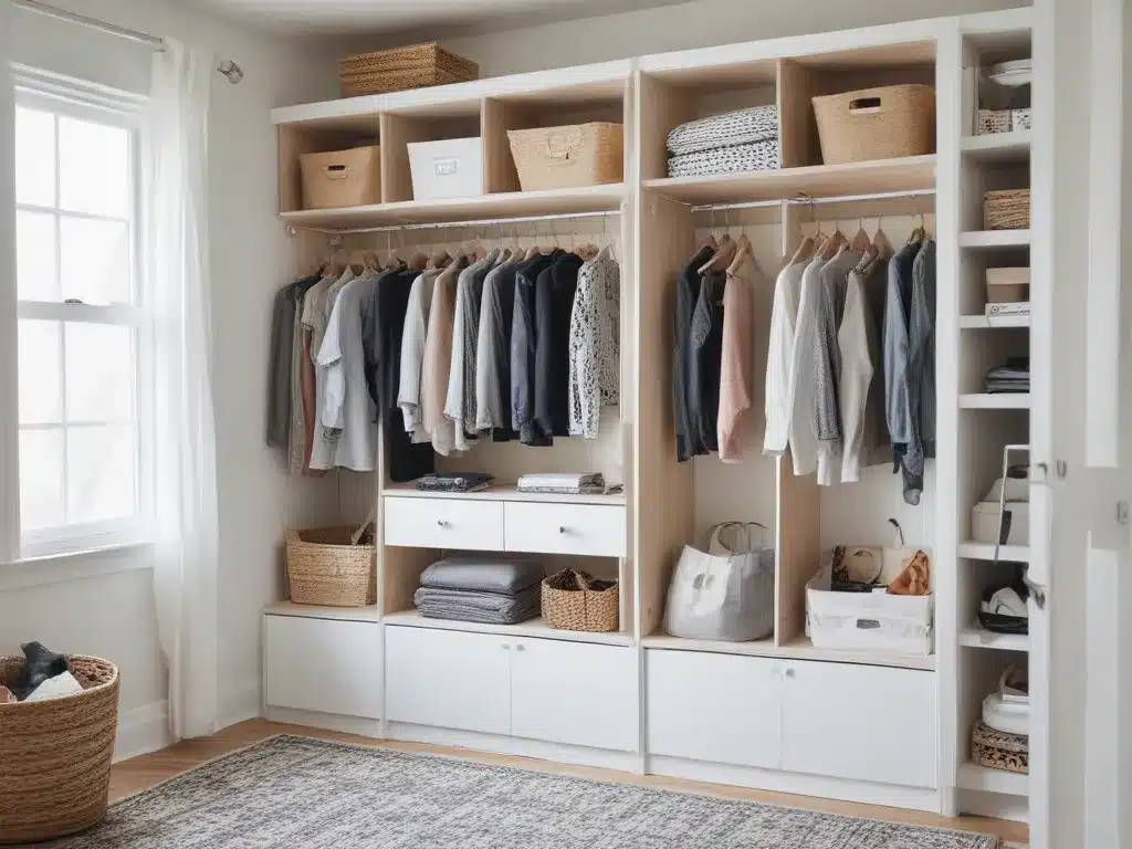 Small Space Storage to Minimize Clutter