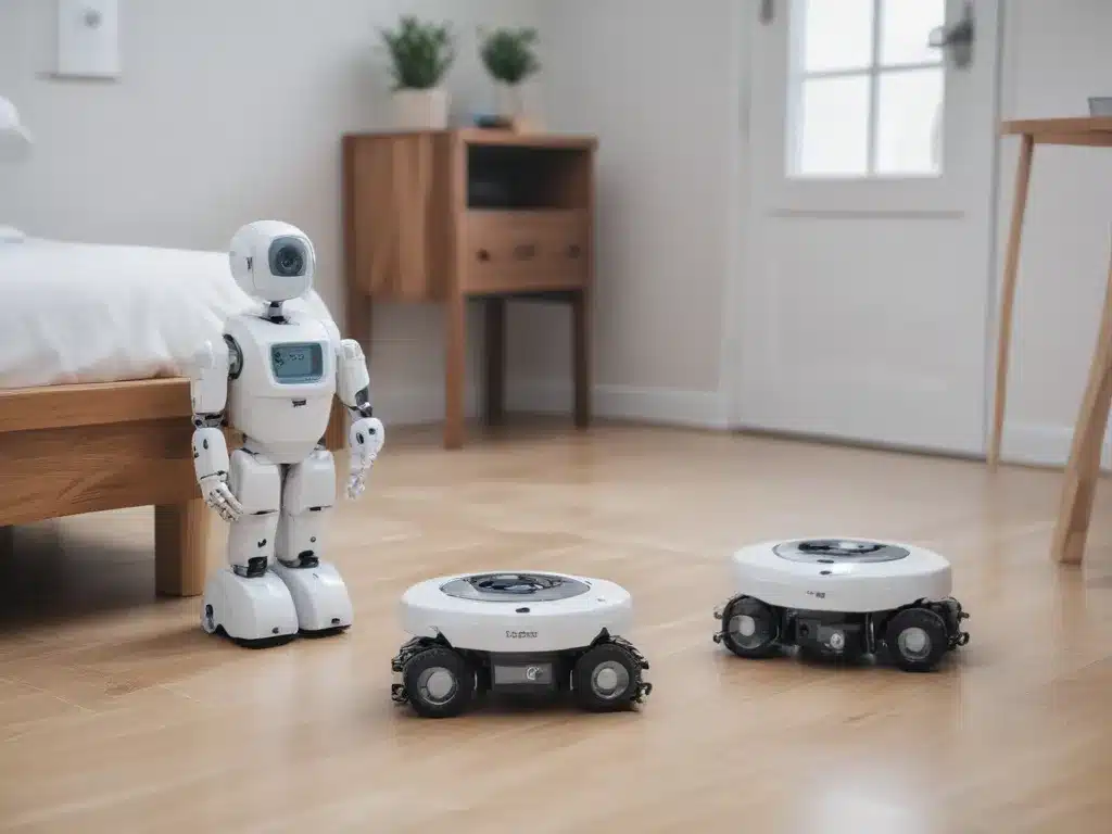 Small and Large Robots to Automate Chores