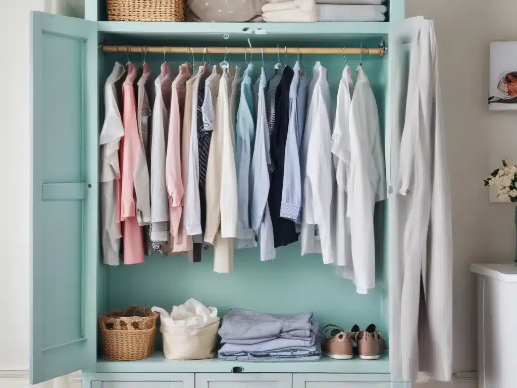 Spring Clean the Wardrobe: Laundry and Storage Tips