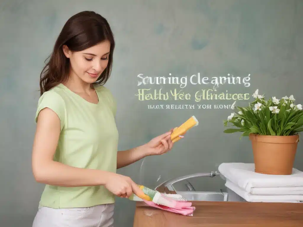 Spring Cleaning Thats Healthy for Your Home